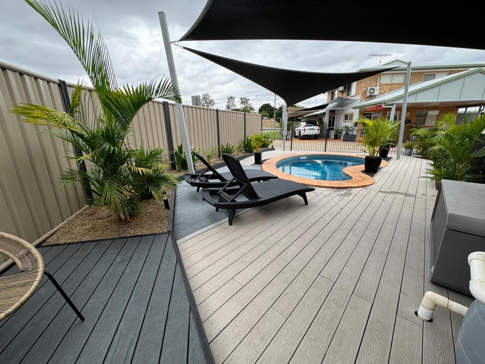 Raintree Motel Biloela Bagian luar foto